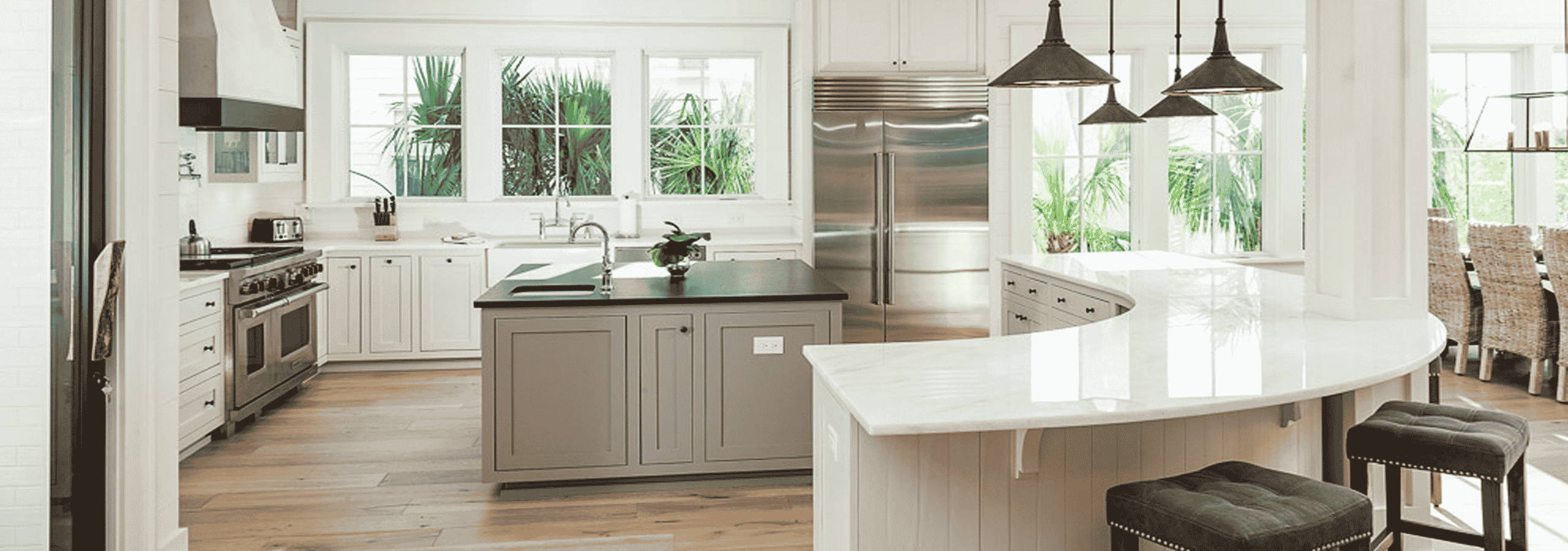 Gourmet Kitchen in Isle of Palms Beach House Rental