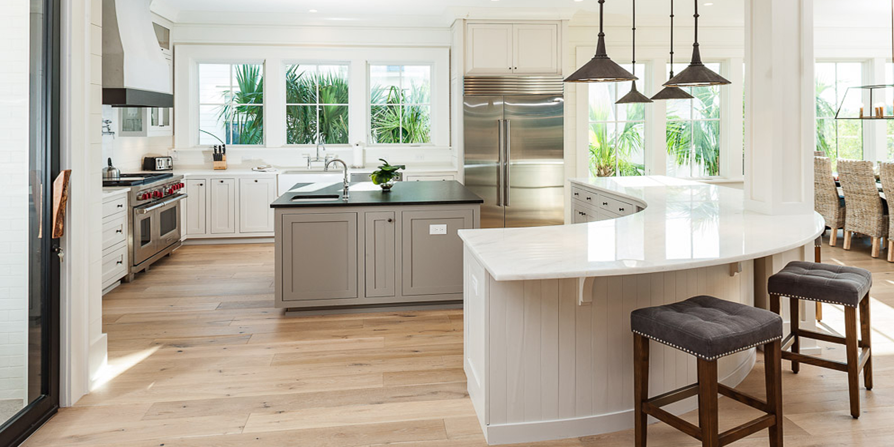 Gourmet Kitchen in Isle of Palms Beach House Rental