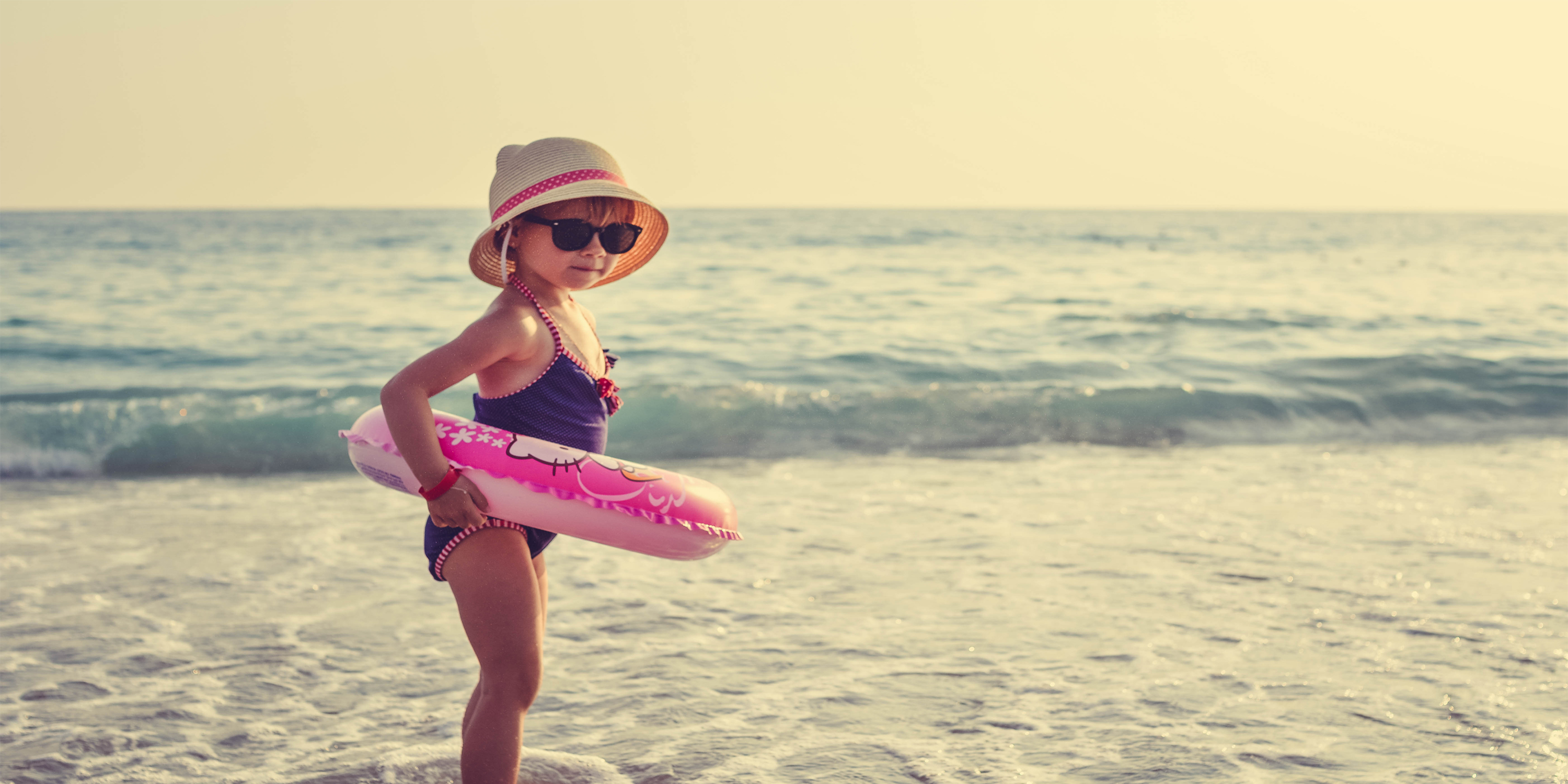 Little Girl on Isle of Palms Beach