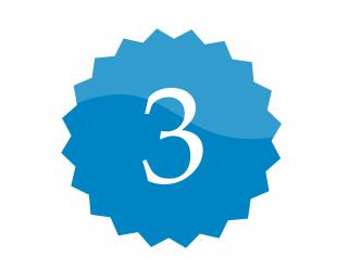 3 badge