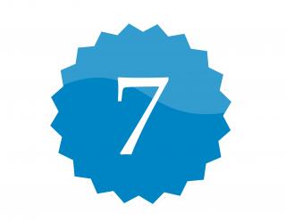 7 badge