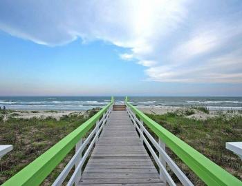 Isle of Palms oceanfront boardwalk