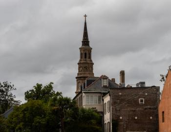 Old Charleston on a rainy day