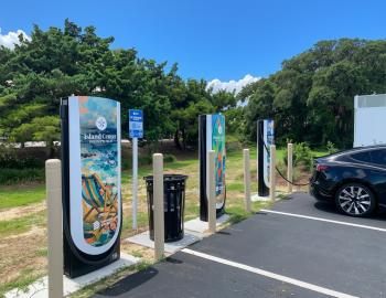 new Supercharger station near EP's IOP vacation rentals new Supercharger station near EP's IOP vacation rentals