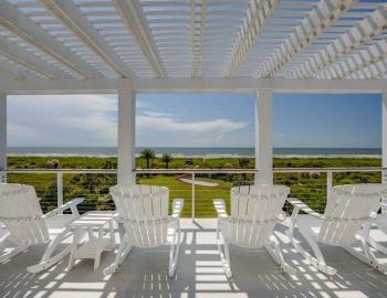 Port of Call front porch ocean view