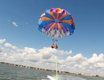 parasailing