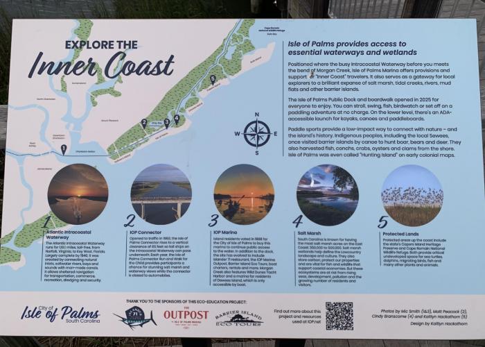 The IOP Public Dock Eco-education Inner Coast