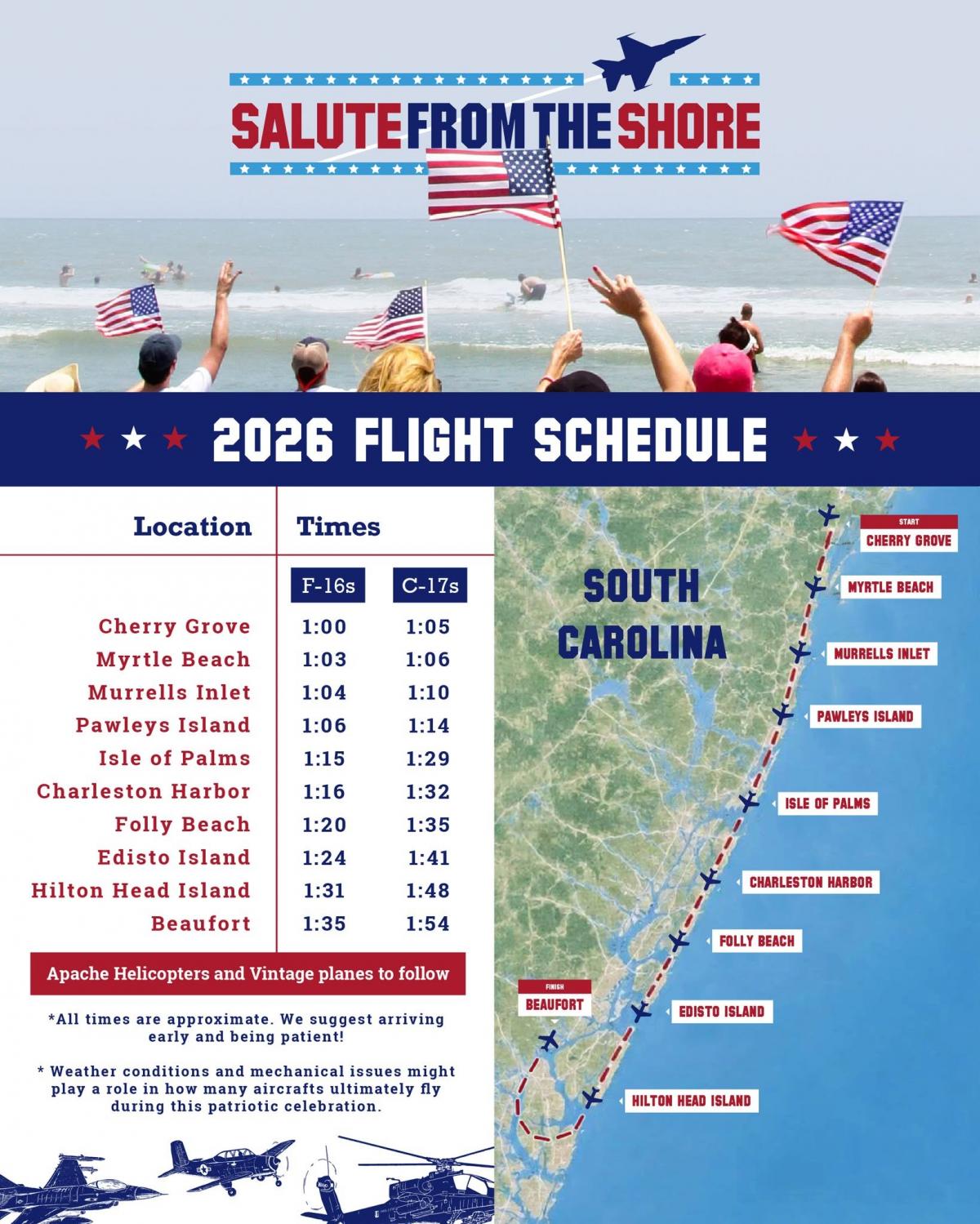 Salute from the Shore 2026