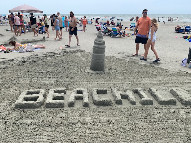Beach renourishment map near your IOP vacation rental 