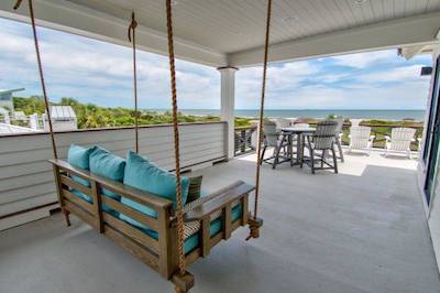View from Isle of Palms Oceanfront Rental View from Isle of Palms Oceanfront Rental