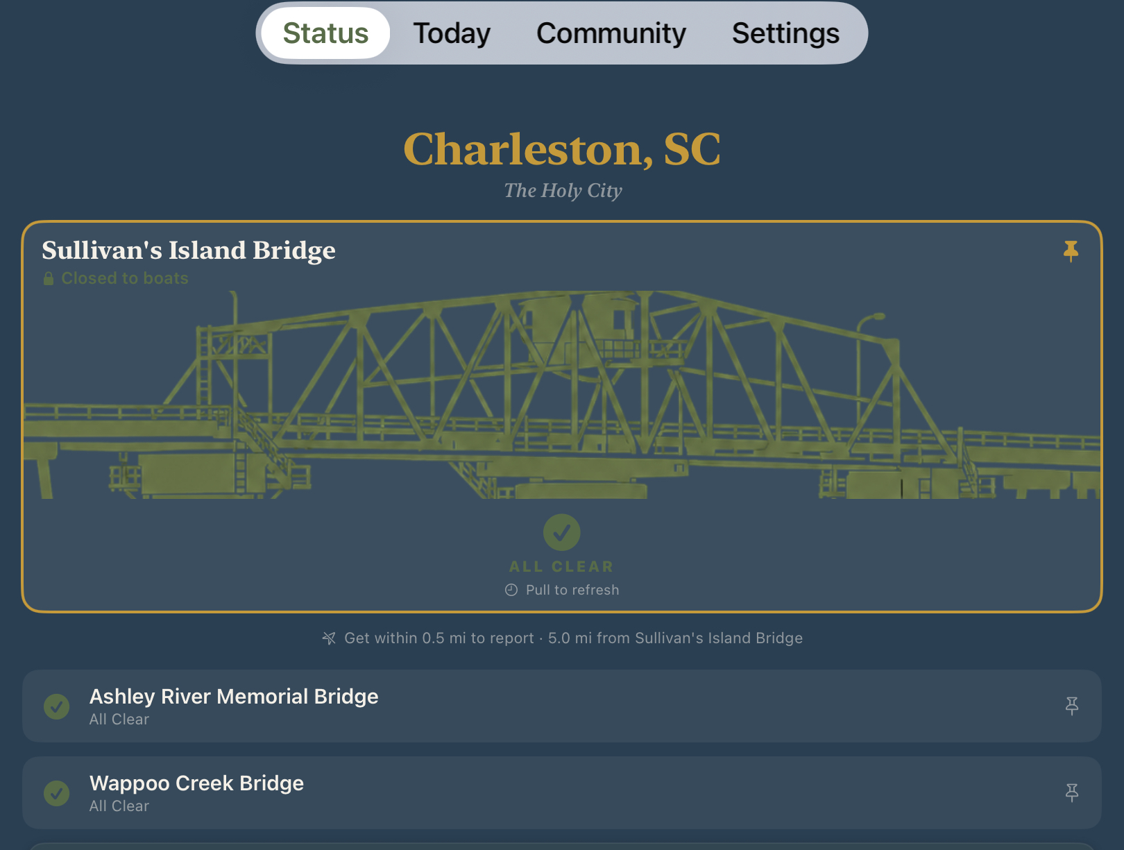The Drawbridges of Charleston The Drawbridges of Charleston
