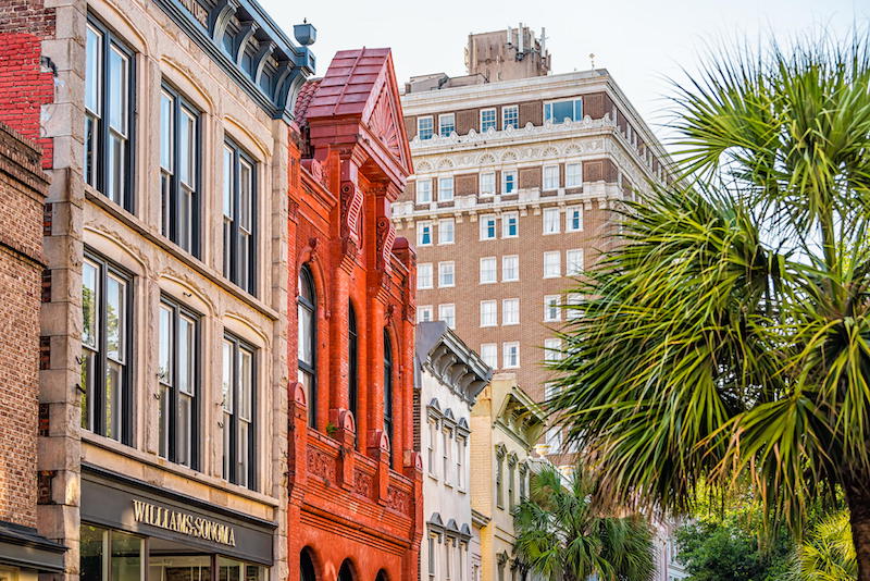 King Street in Charleston