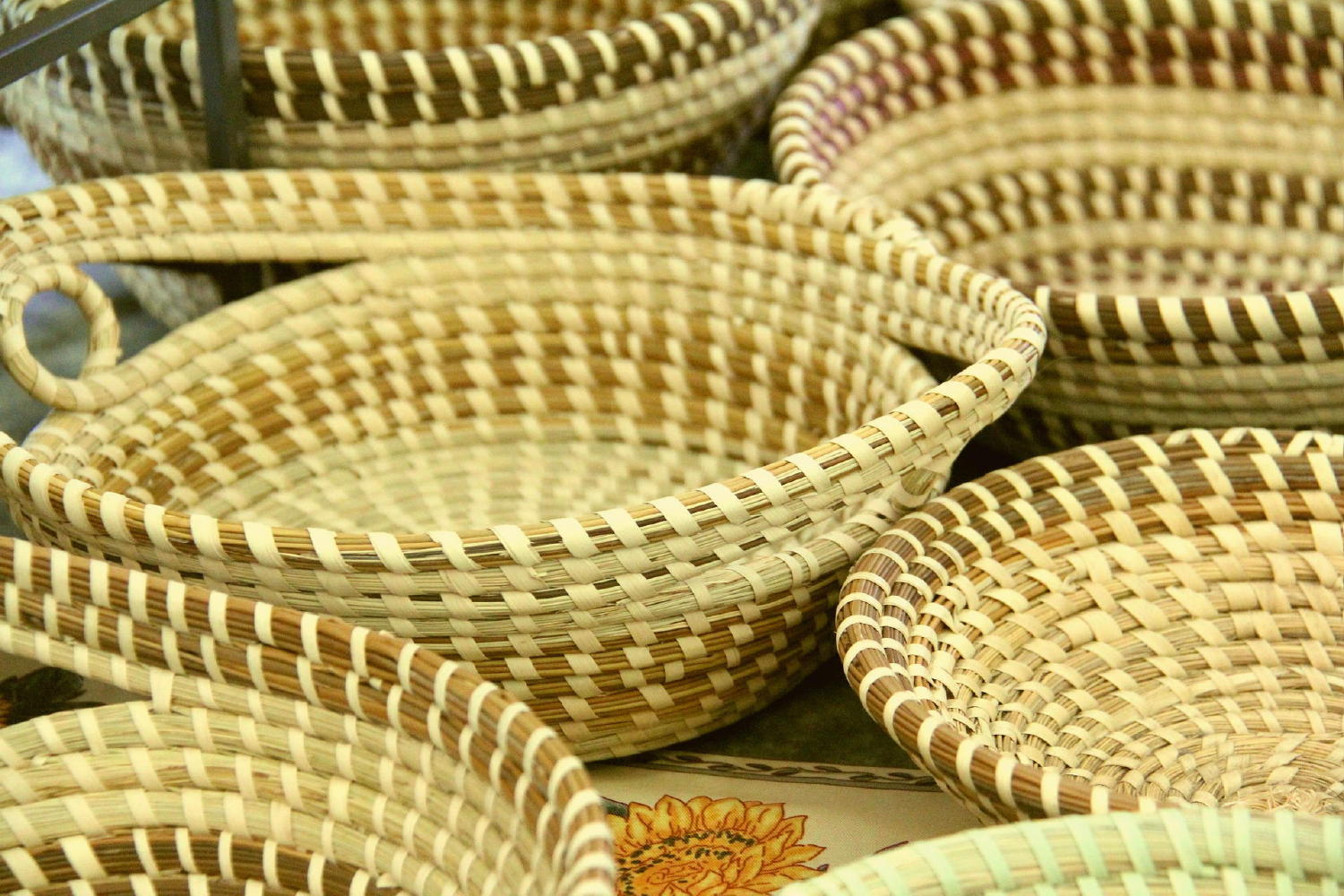 sweetgrass baskets near our Isle of Palms rental homes