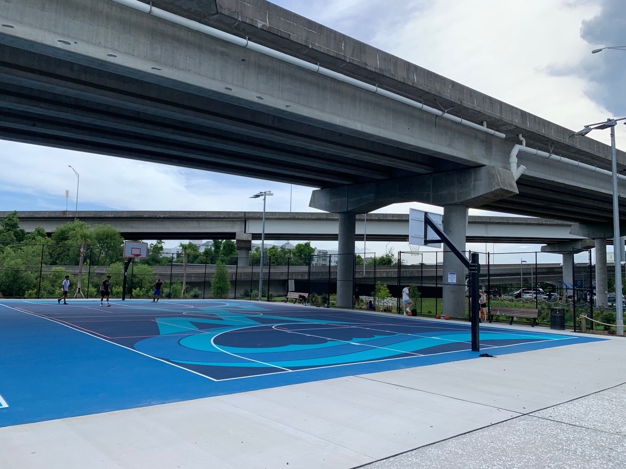 basketball courts