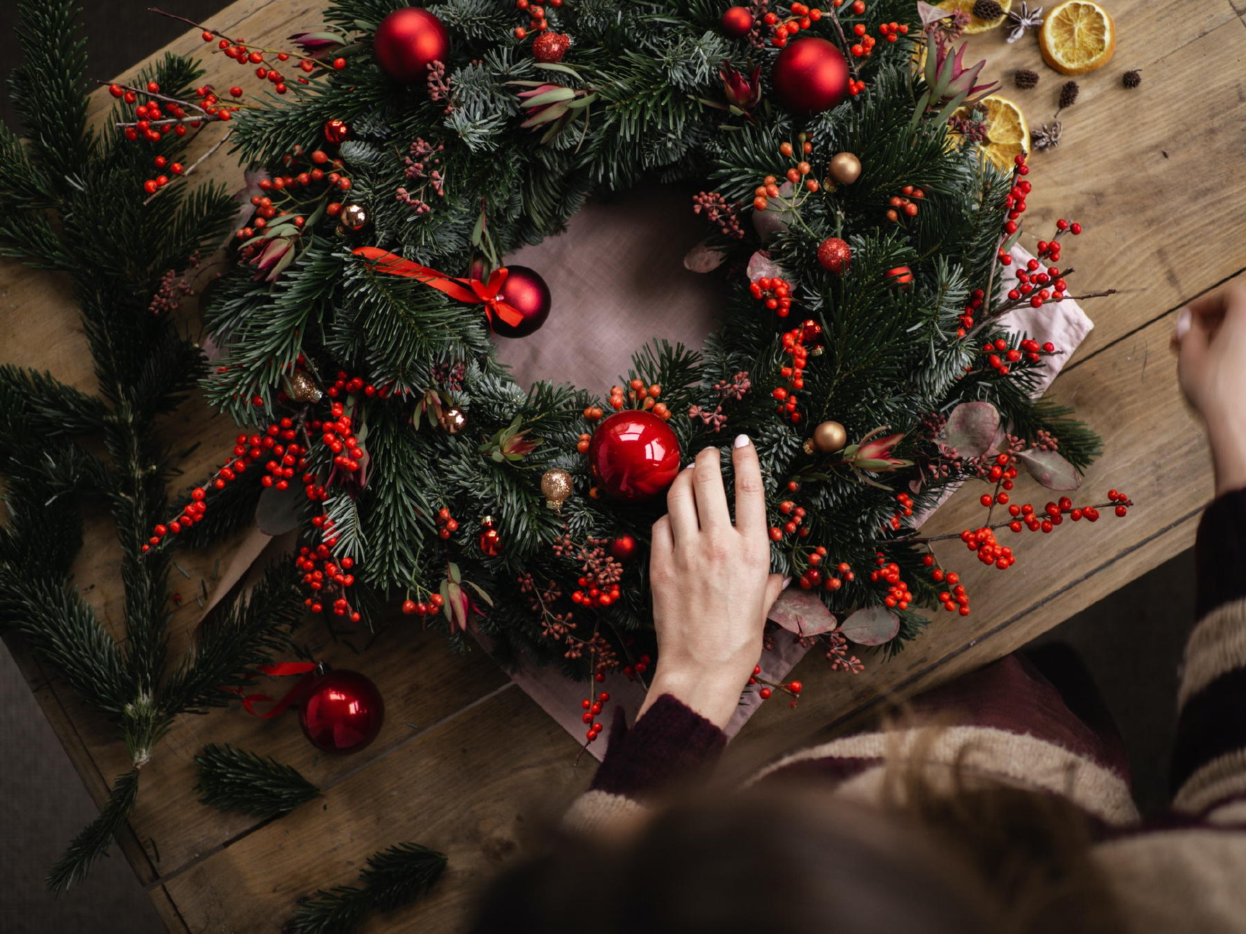wreath vendor